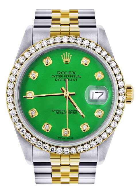 womens green rolex